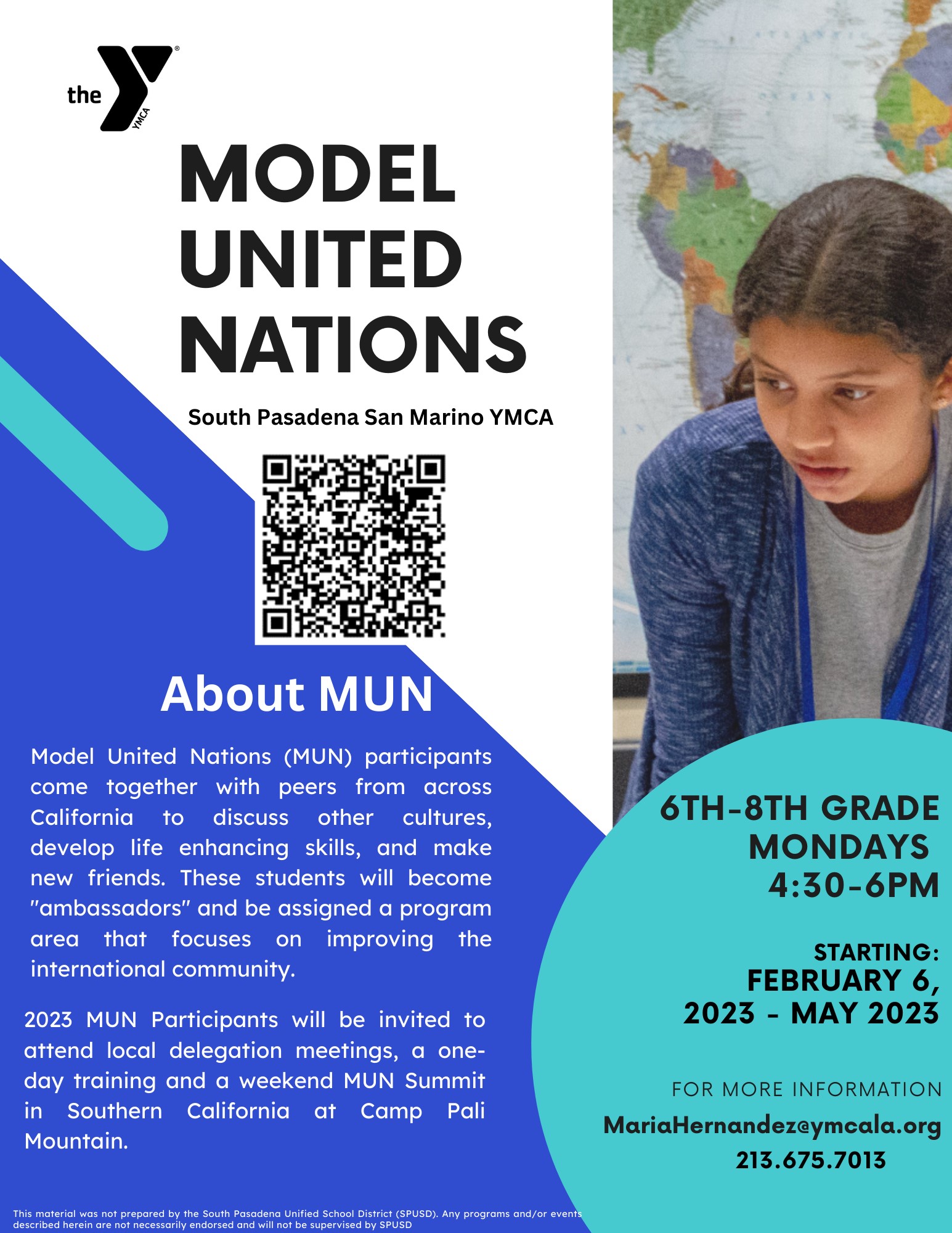 YMCA Model UN South Pasadena Council PTA